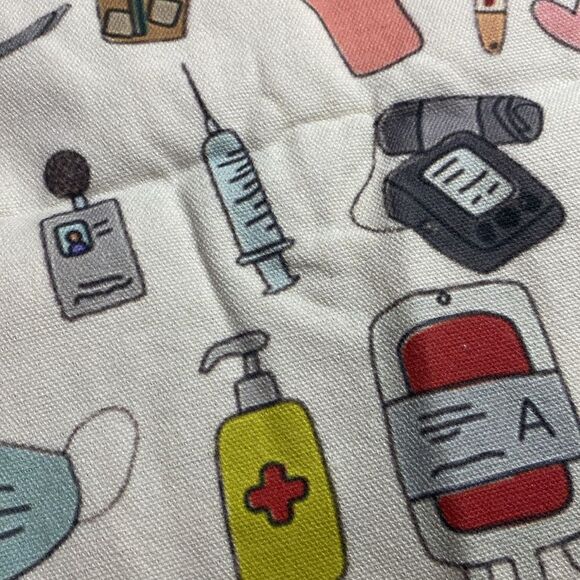 Nursing Doctor Medical Canvas Tote Bag - Picture 2 of 4